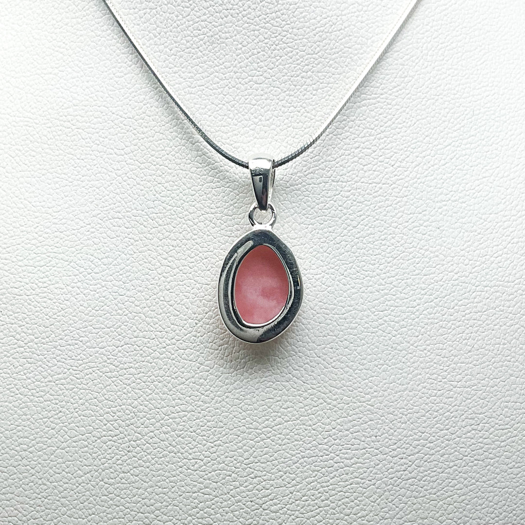 Pink Peruvian Opal Pendant - Rocks and Gems Canada