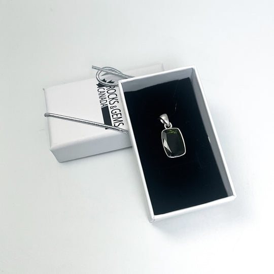 Green Tourmaline Pendant (Copy) - Rocks and Gems Canada