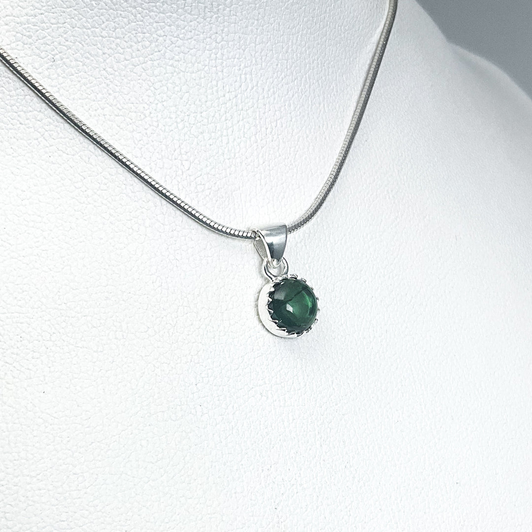 Green Tourmaline Pendant
