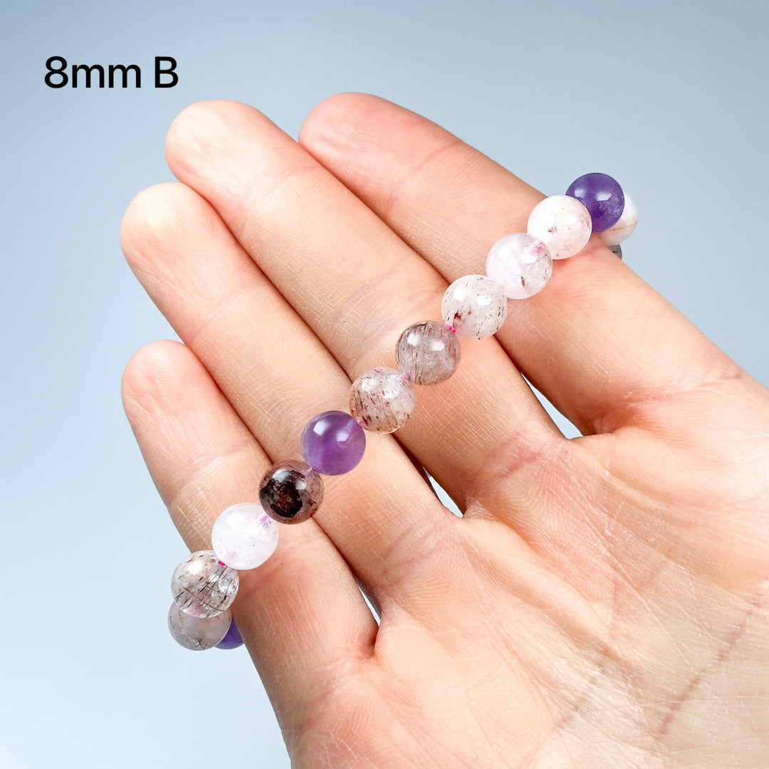 Super Seven Beaded Bracelet - Rocks and Gems Canada