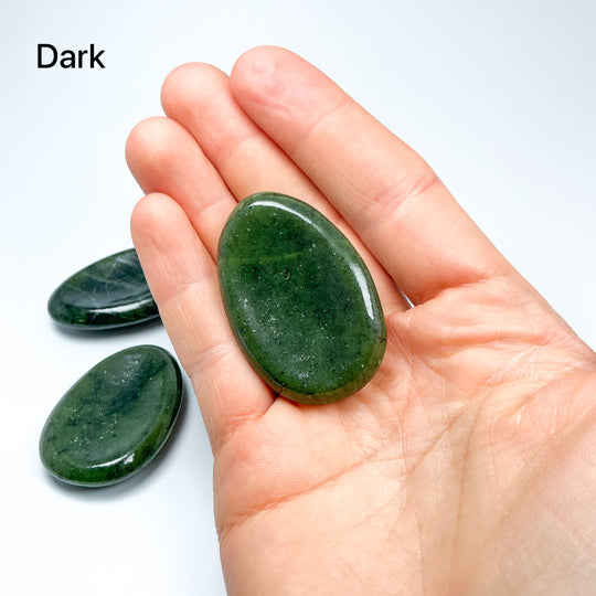 Worry Stone - Canadian Jade - Rocks and Gems Canada