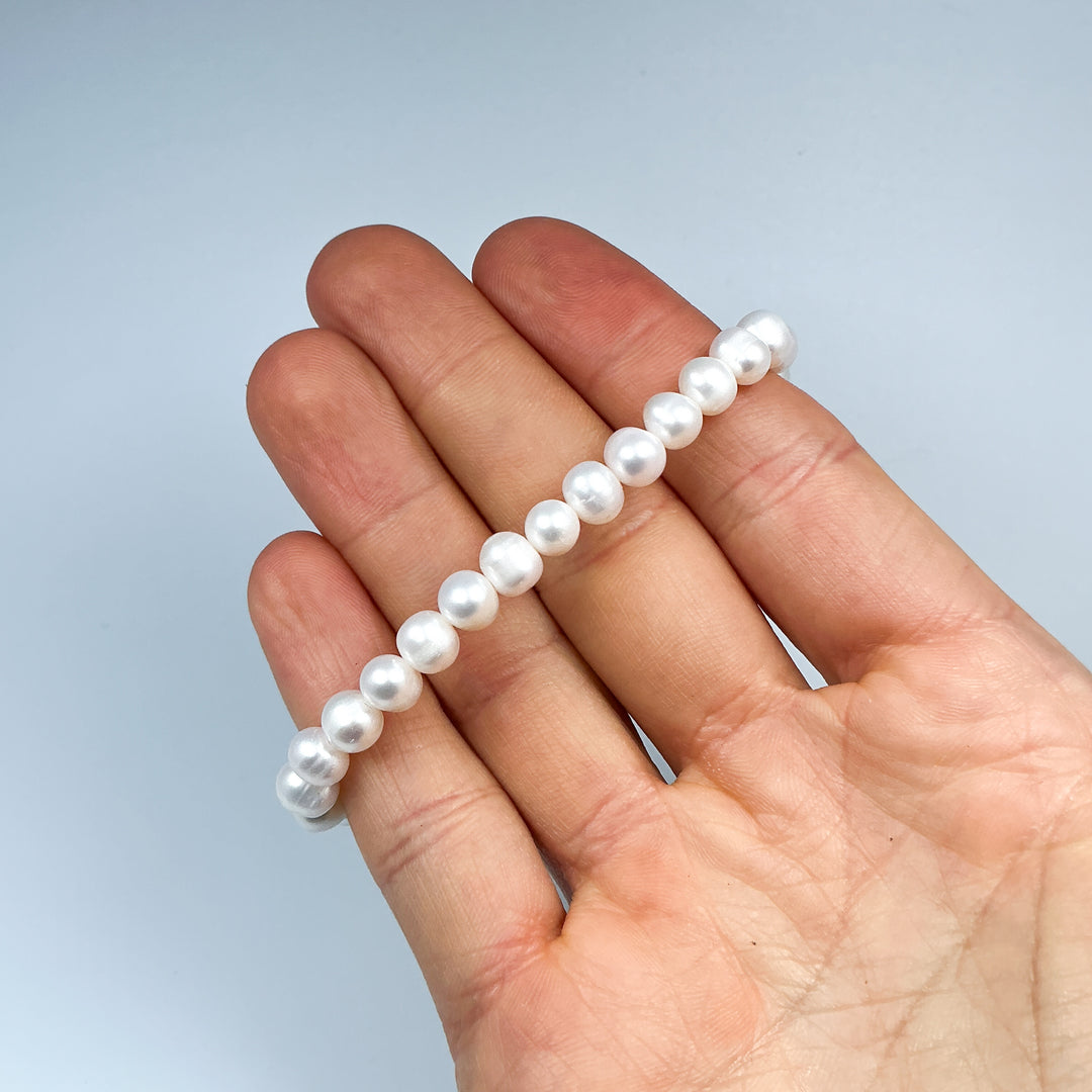 Pearl Beaded Bracelet - Rocks and Gems Canada
