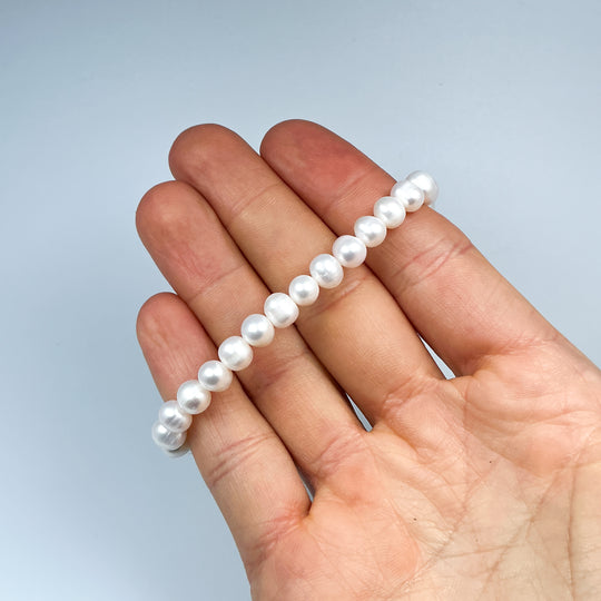 Pearl Beaded Bracelet - Rocks and Gems Canada