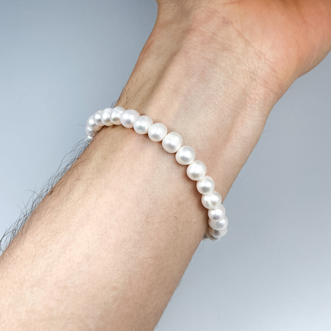 Pearl Beaded Bracelet - Rocks and Gems Canada