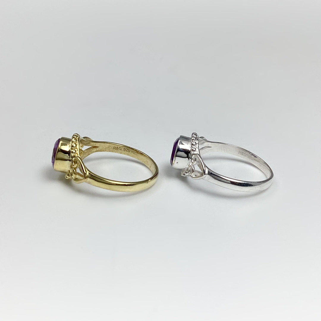 Amethyst Ring - Rocks and Gems Canada