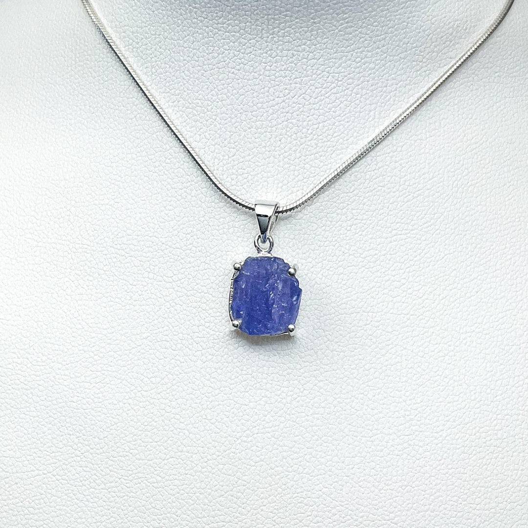 Raw Tanzanite Pendant (Copy) - Rocks and Gems Canada