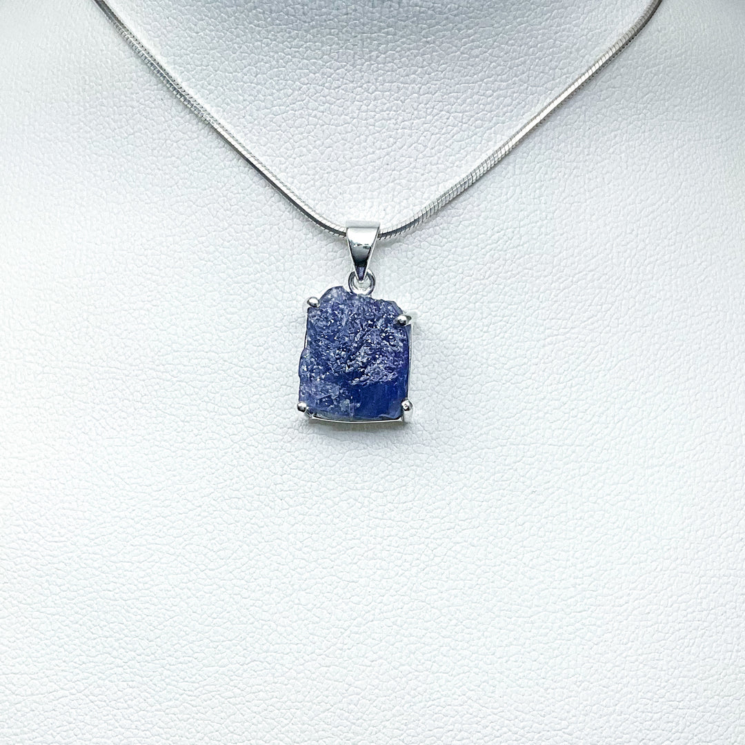 Raw Tanzanite Pendant - Rocks and Gems Canada