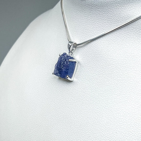 Raw Tanzanite Pendant - Rocks and Gems Canada