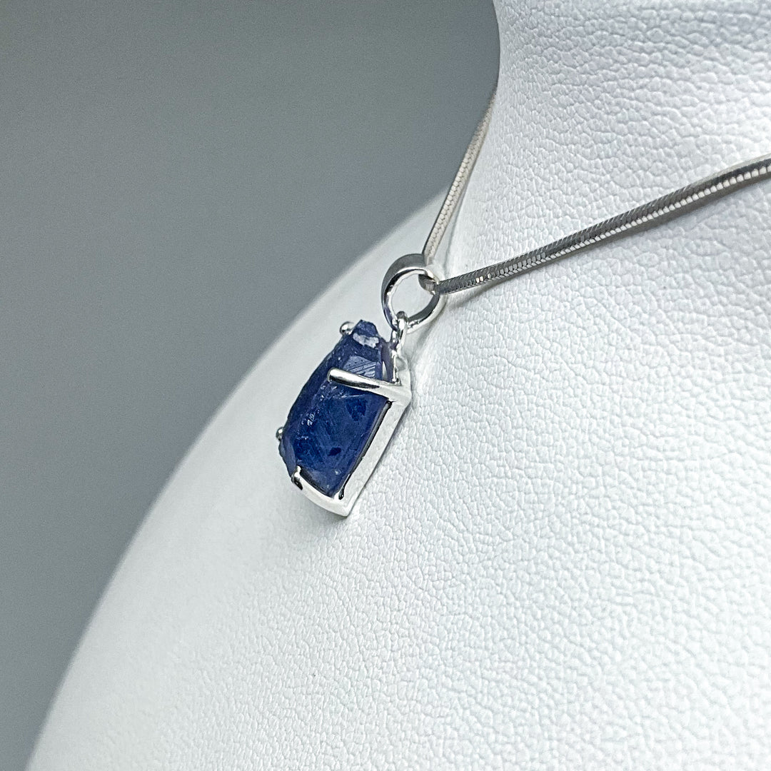 Raw Tanzanite Pendant - Rocks and Gems Canada