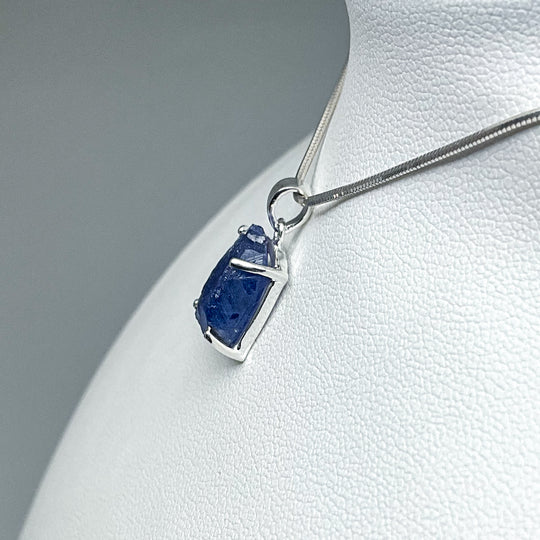 Raw Tanzanite Pendant - Rocks and Gems Canada