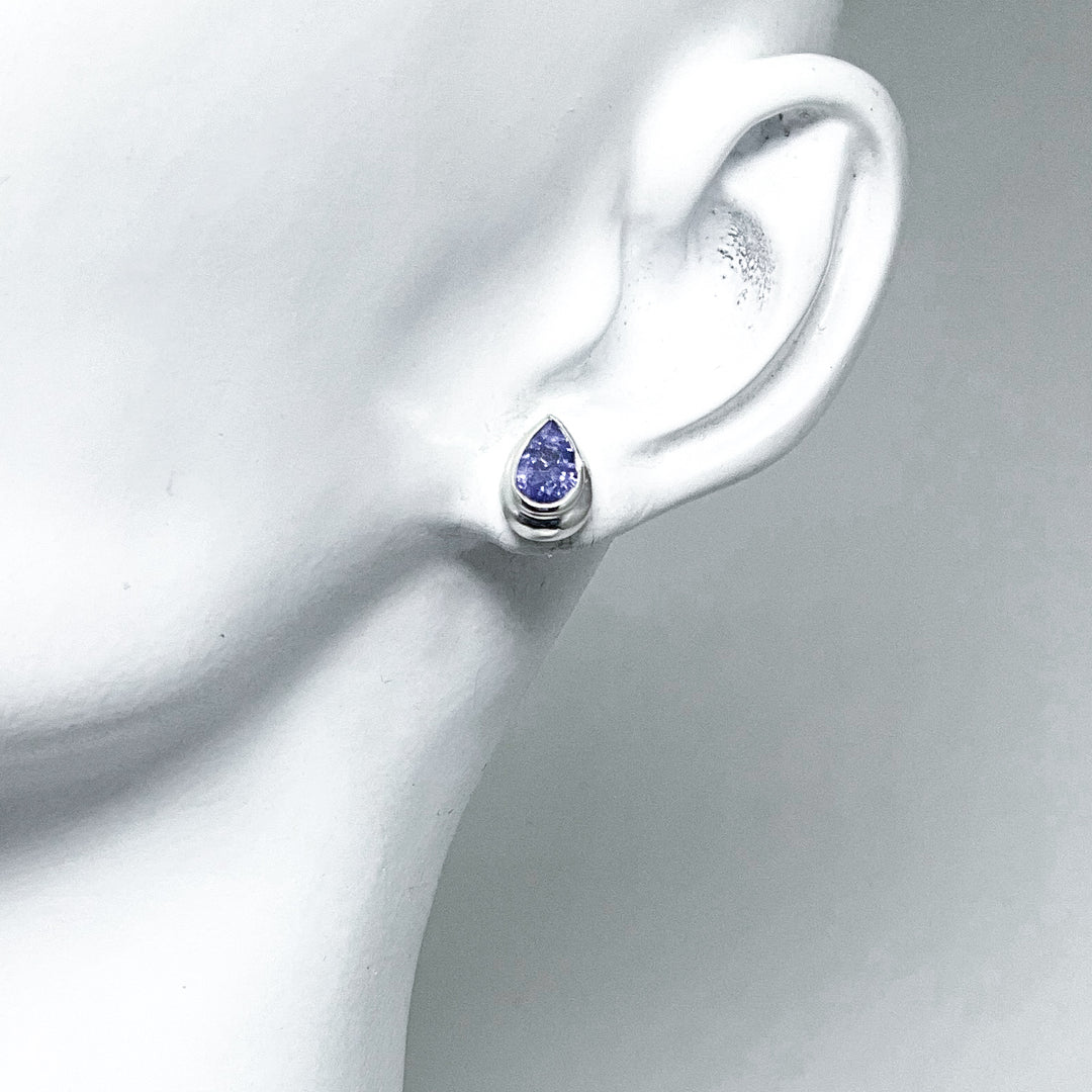 Tanzanite Stud Earrings (Copy) - Rocks and Gems Canada