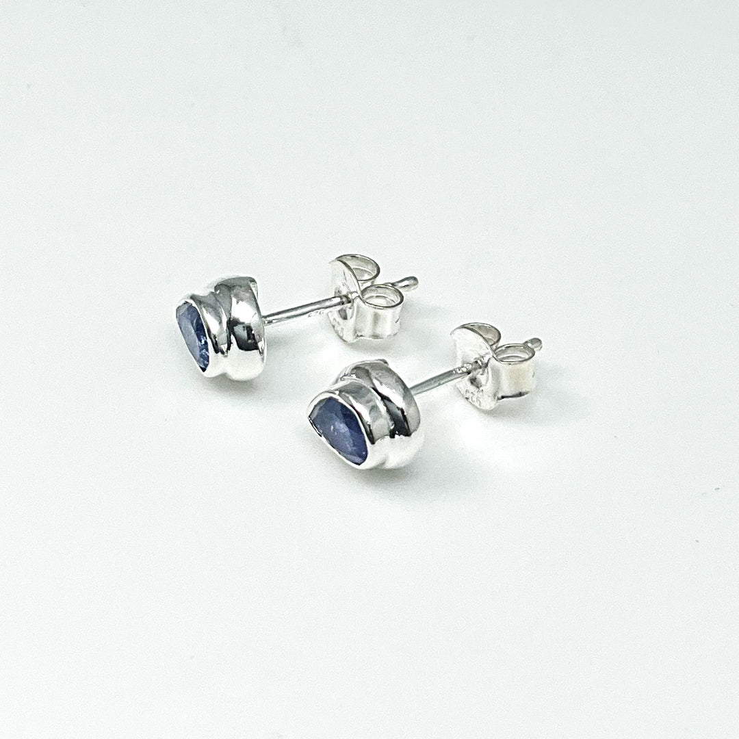 Tanzanite Stud Earrings (Copy) - Rocks and Gems Canada