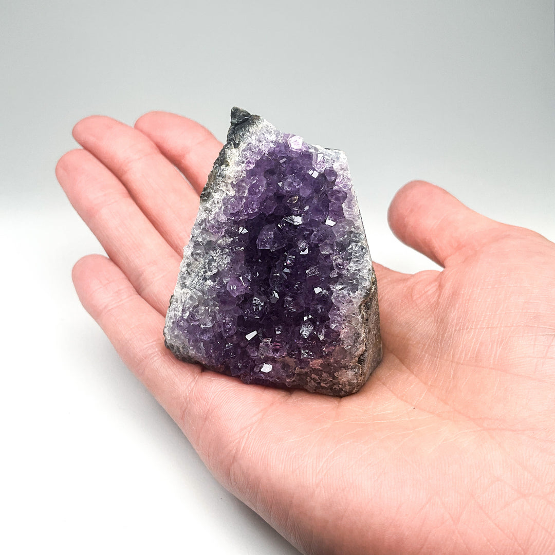 Amethyst Druze Cluster Stand Up