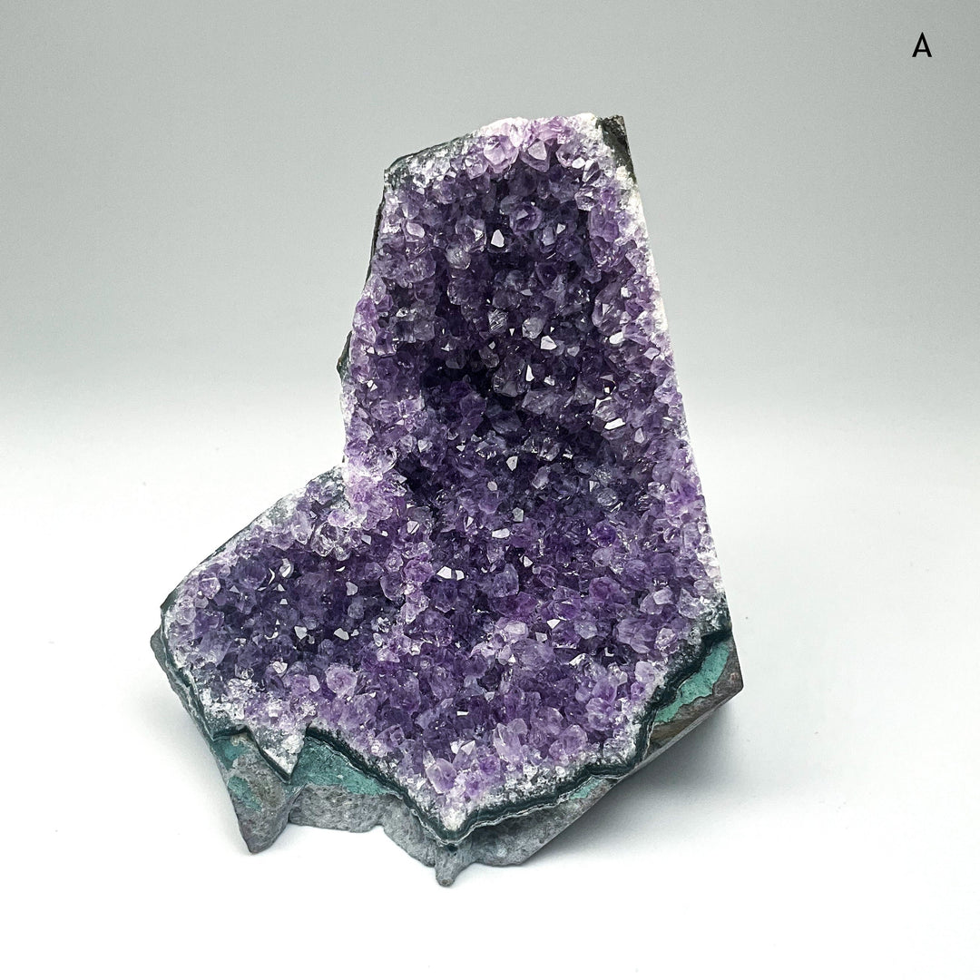Amethyst Druze Cluster Stand Up