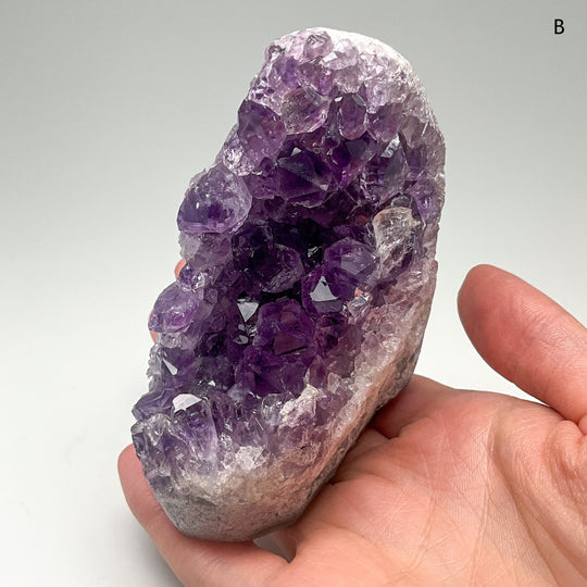 Amethyst Druze Cluster Stand Up