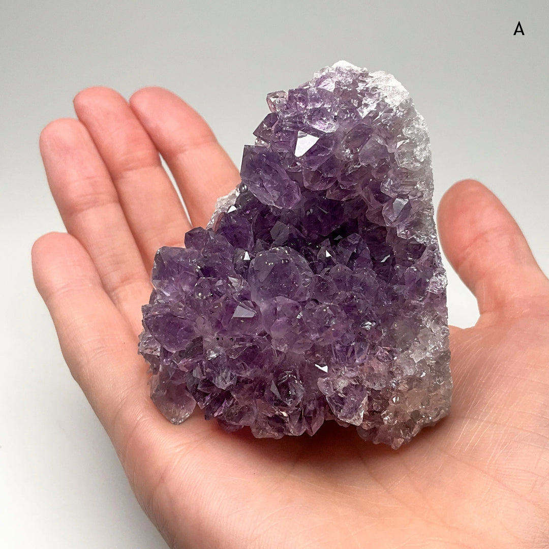 Amethyst Druze Cluster Stand Up