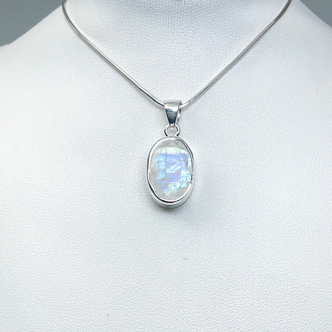 Rainbow Moonstone Pendant