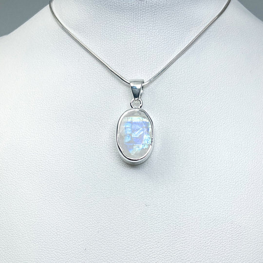 Rainbow Moonstone Pendant
