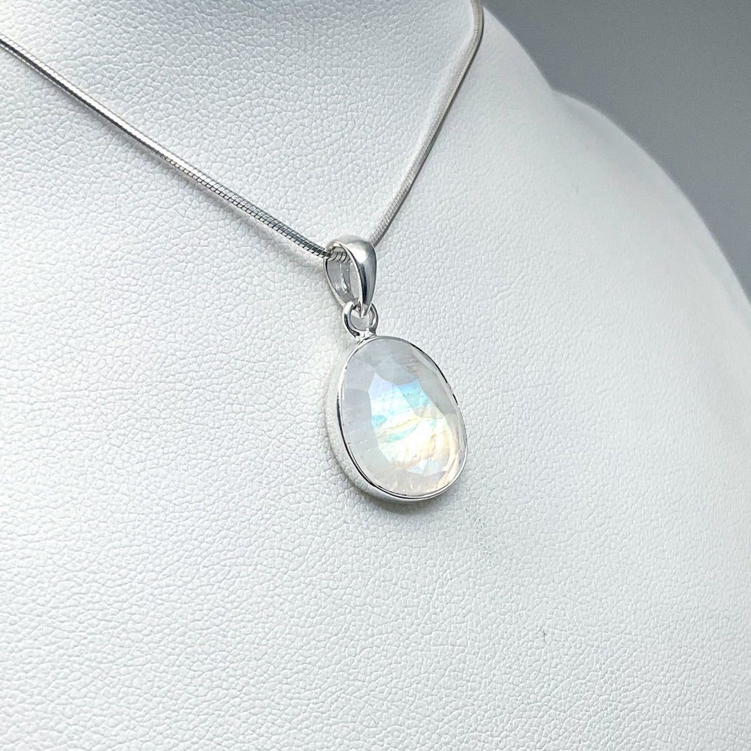 Rainbow Moonstone Pendant