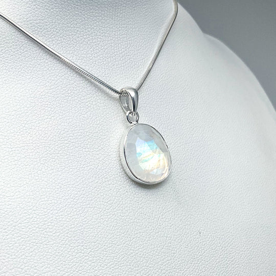 Rainbow Moonstone Pendant