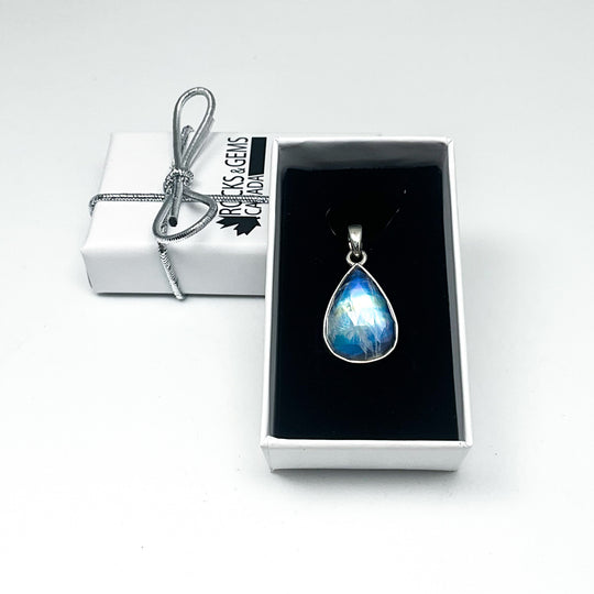Rainbow Moonstone Pendant