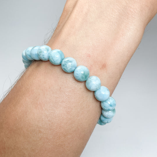Larimar Beaded Bracelet