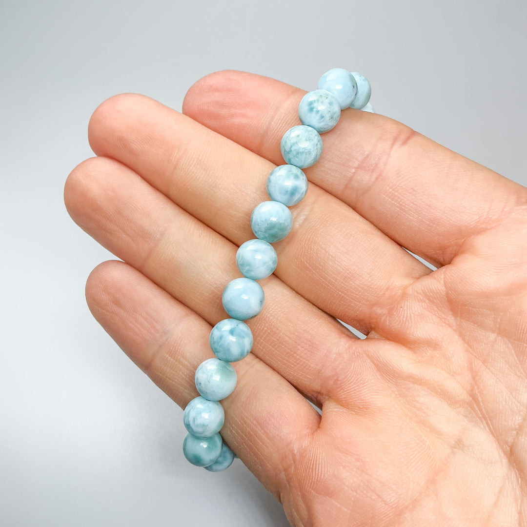 Larimar Beaded Bracelet