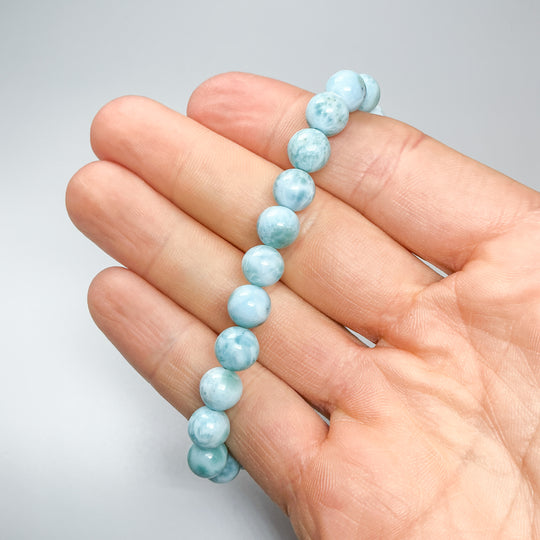 Larimar Beaded Bracelet