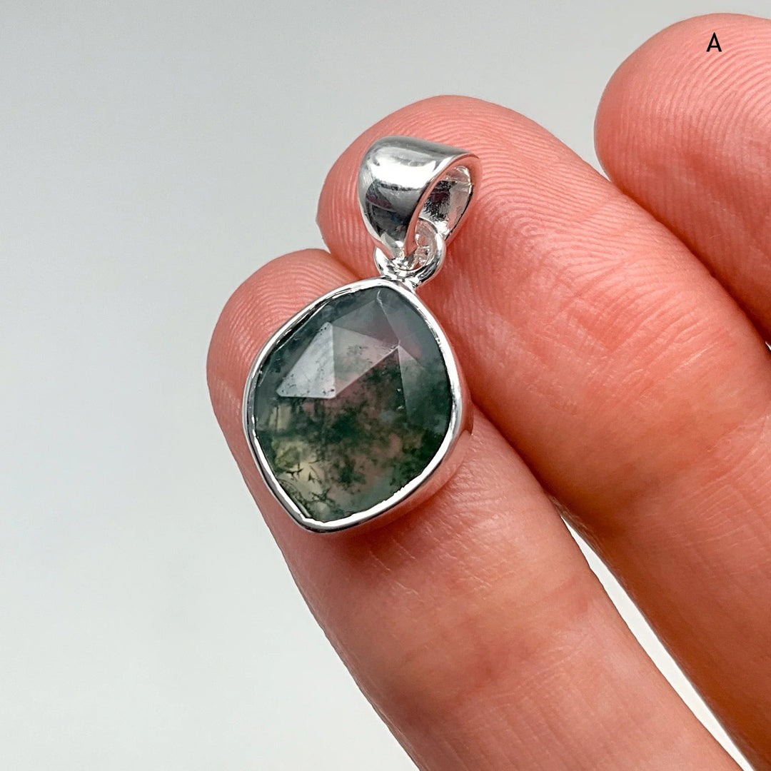 Moss Agate Pendant