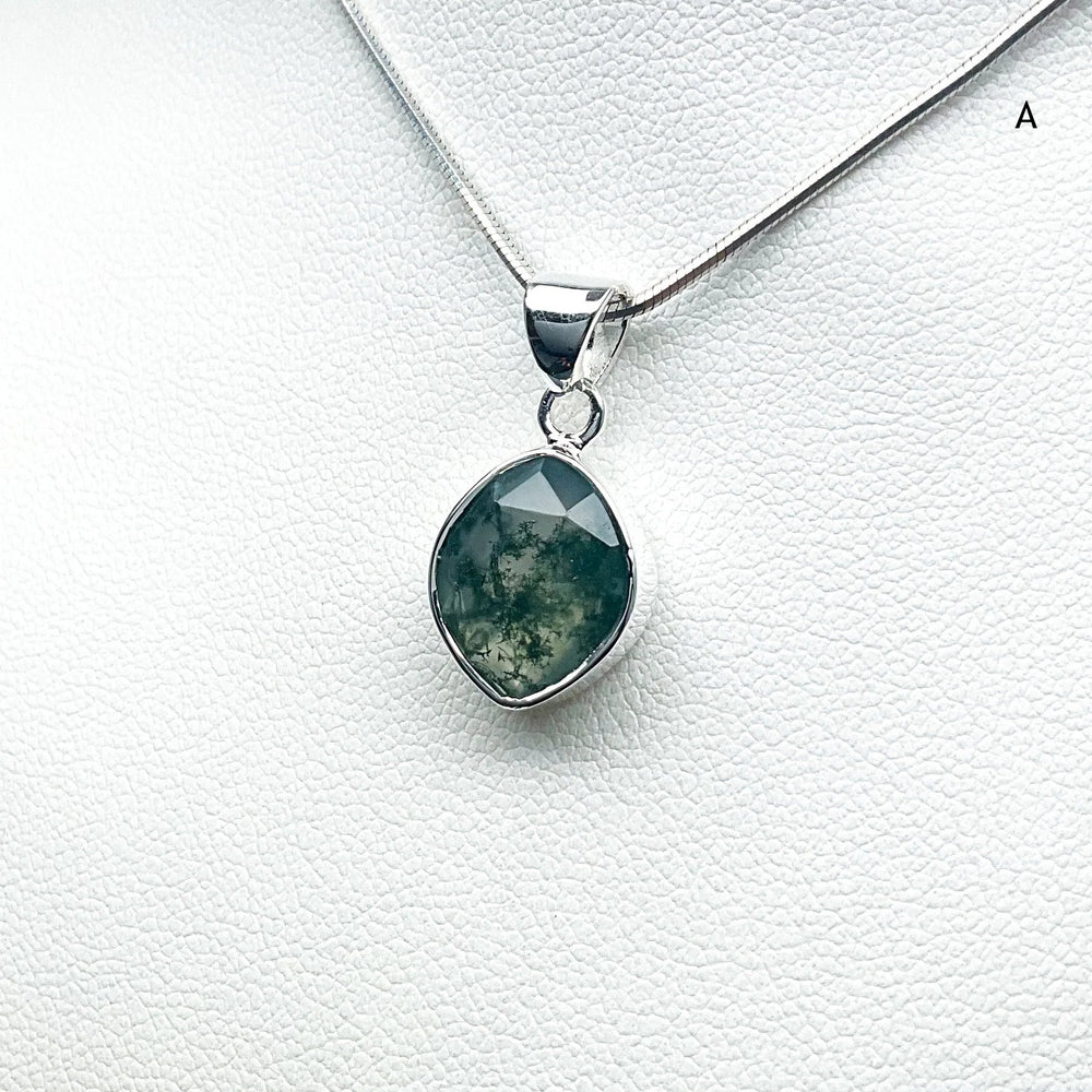 Moss Agate Pendant