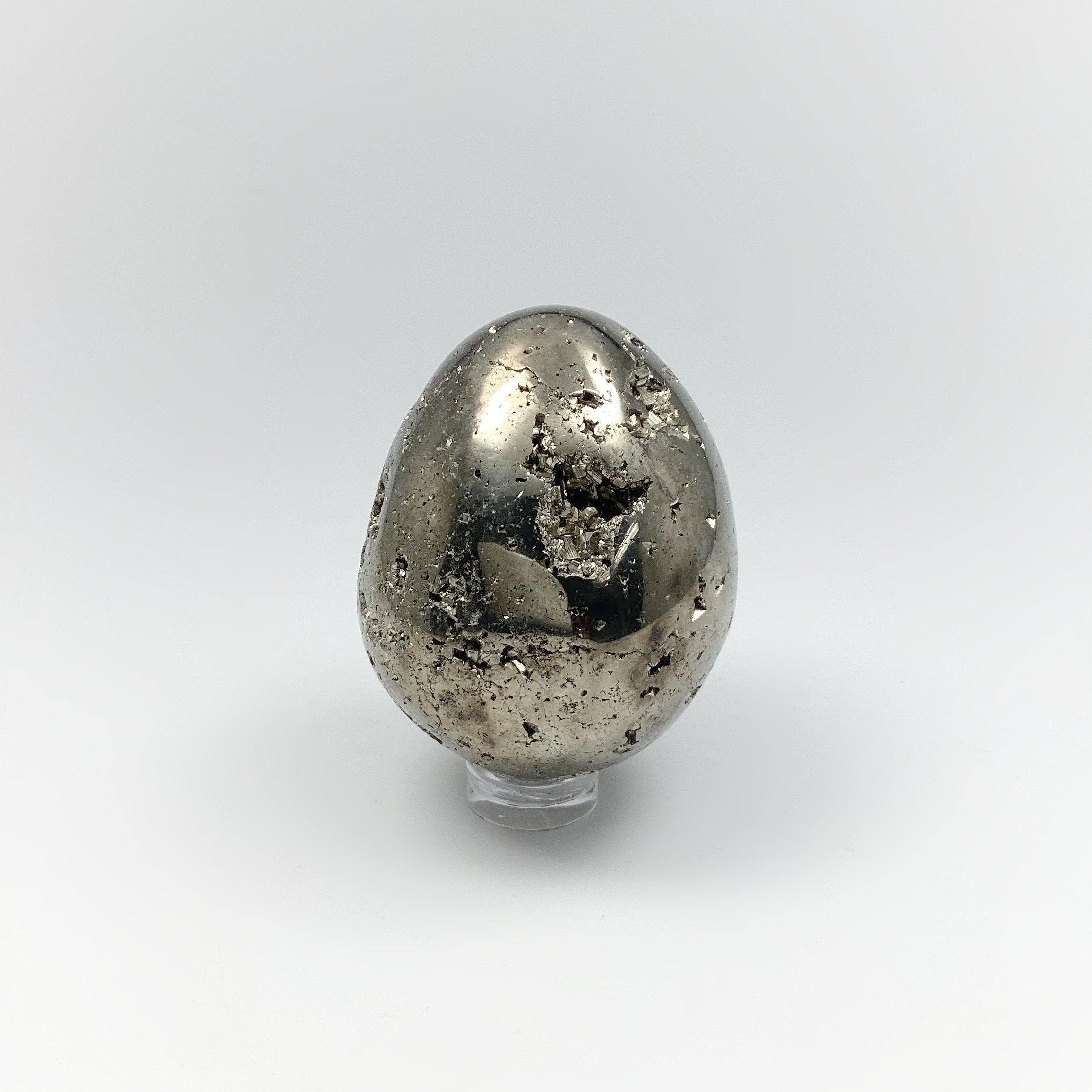 Iron Pyrite Egg - Rocks and Gems Canada