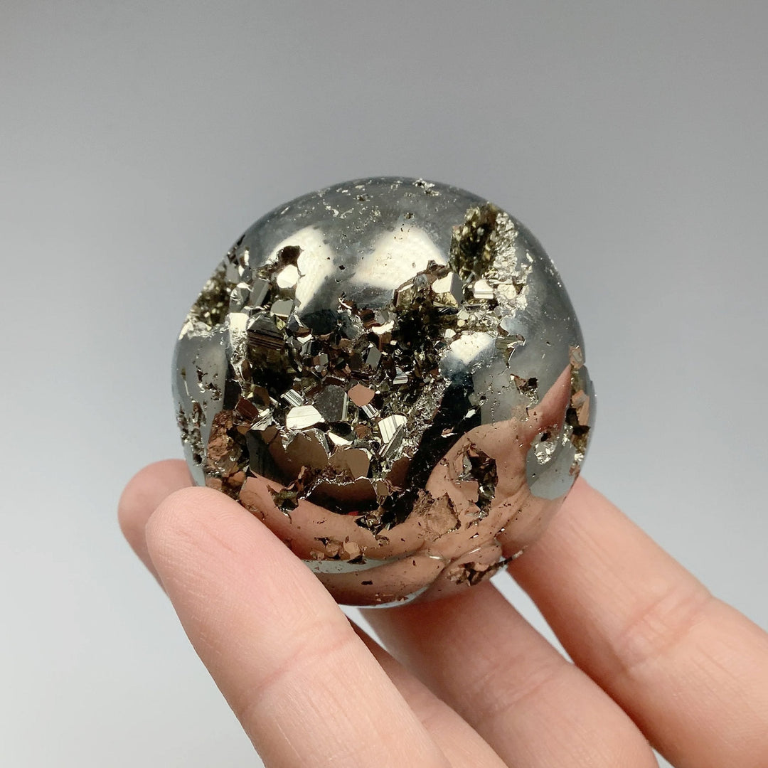 Iron Pyrite Sphere - Rocks and Gems Canada
