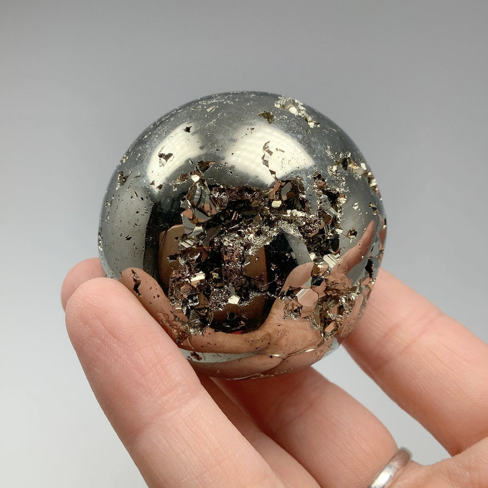 Iron Pyrite Sphere - Rocks and Gems Canada