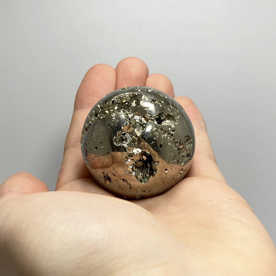 Iron Pyrite Sphere - Rocks and Gems Canada