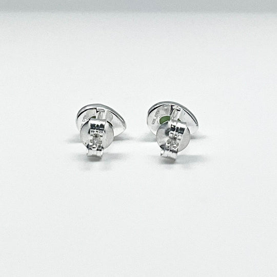 Jade Stud Earrings-Rocks and Gems Canada