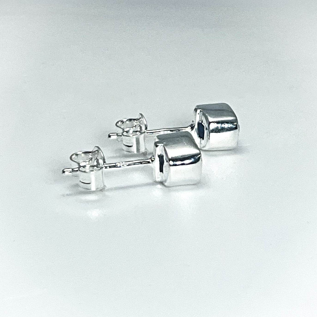 Kyanite Stud Earrings-Rocks and Gems Canada