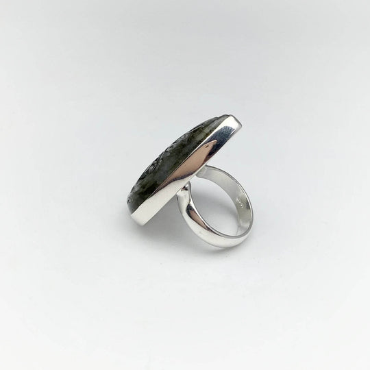 Labradorite Carved Ring-Rocks and Gems Canada