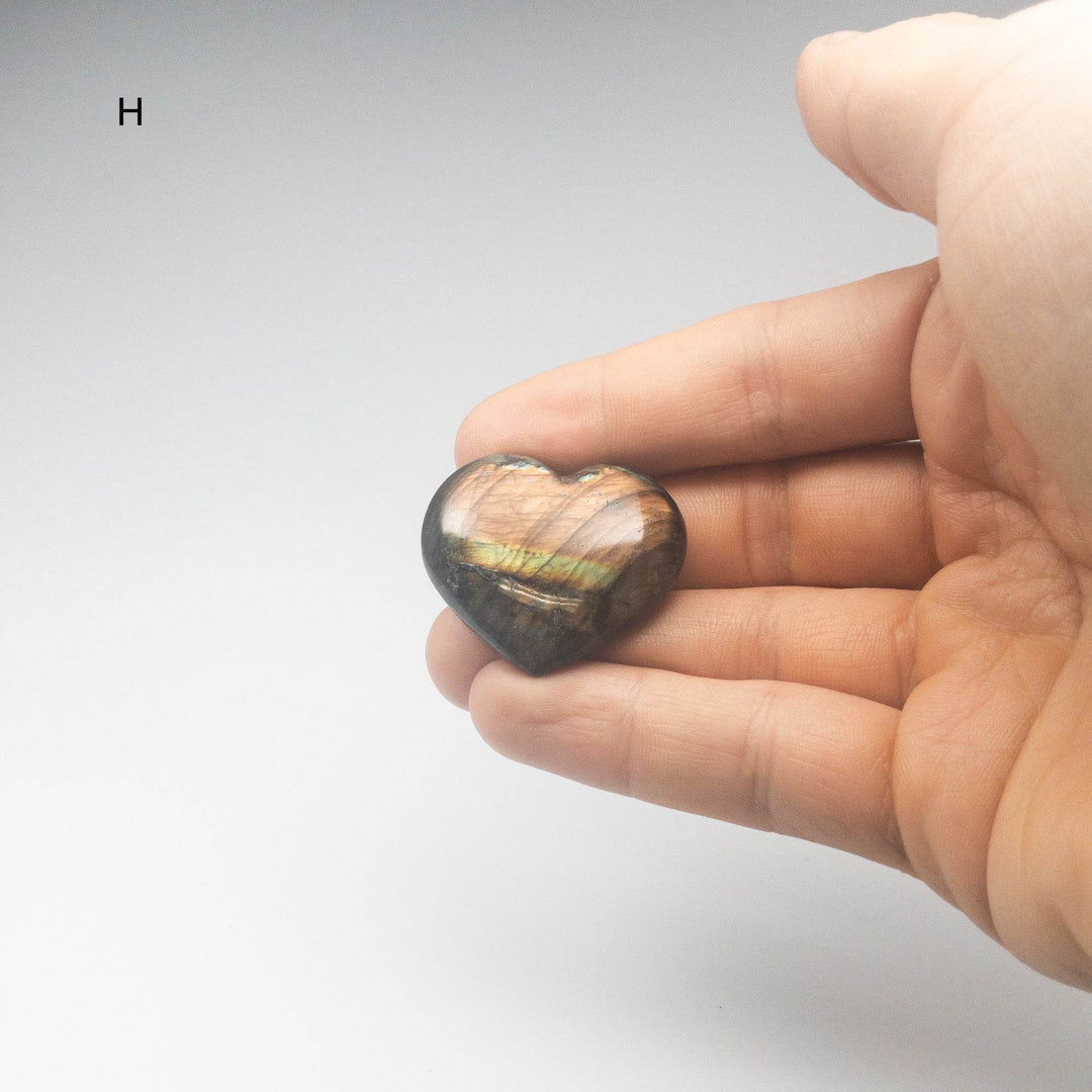 Labradorite Heart-Rocks and Gems Canada