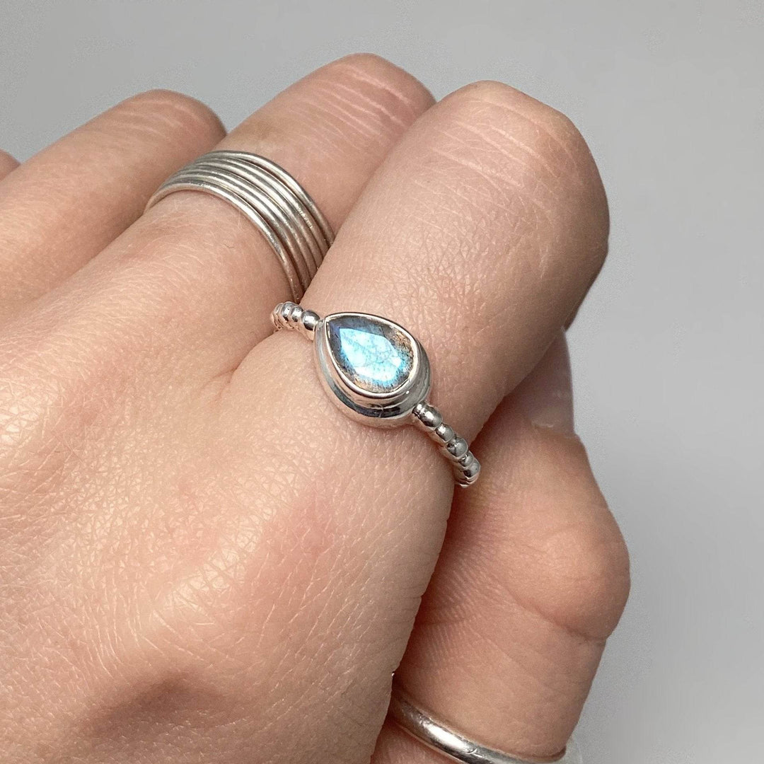 Labradorite Ring-Rocks and Gems Canada