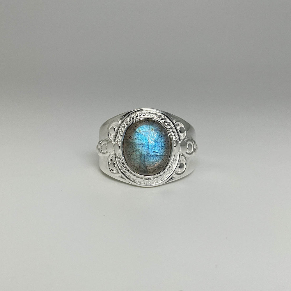 Labradorite Ring-Rocks and Gems Canada