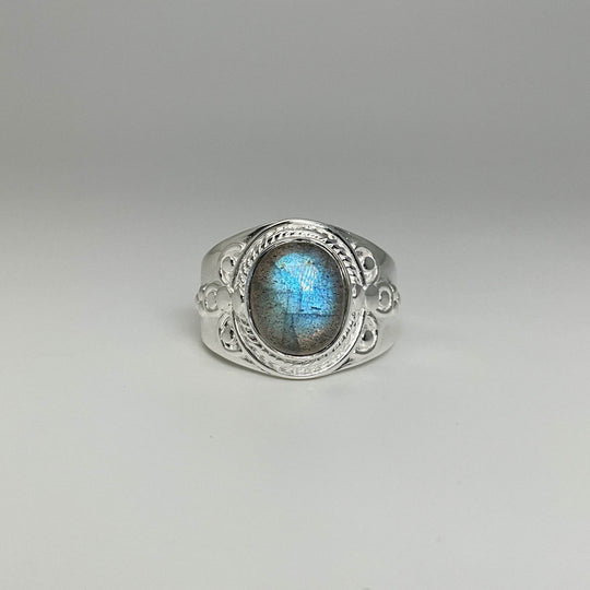 Labradorite Ring-Rocks and Gems Canada