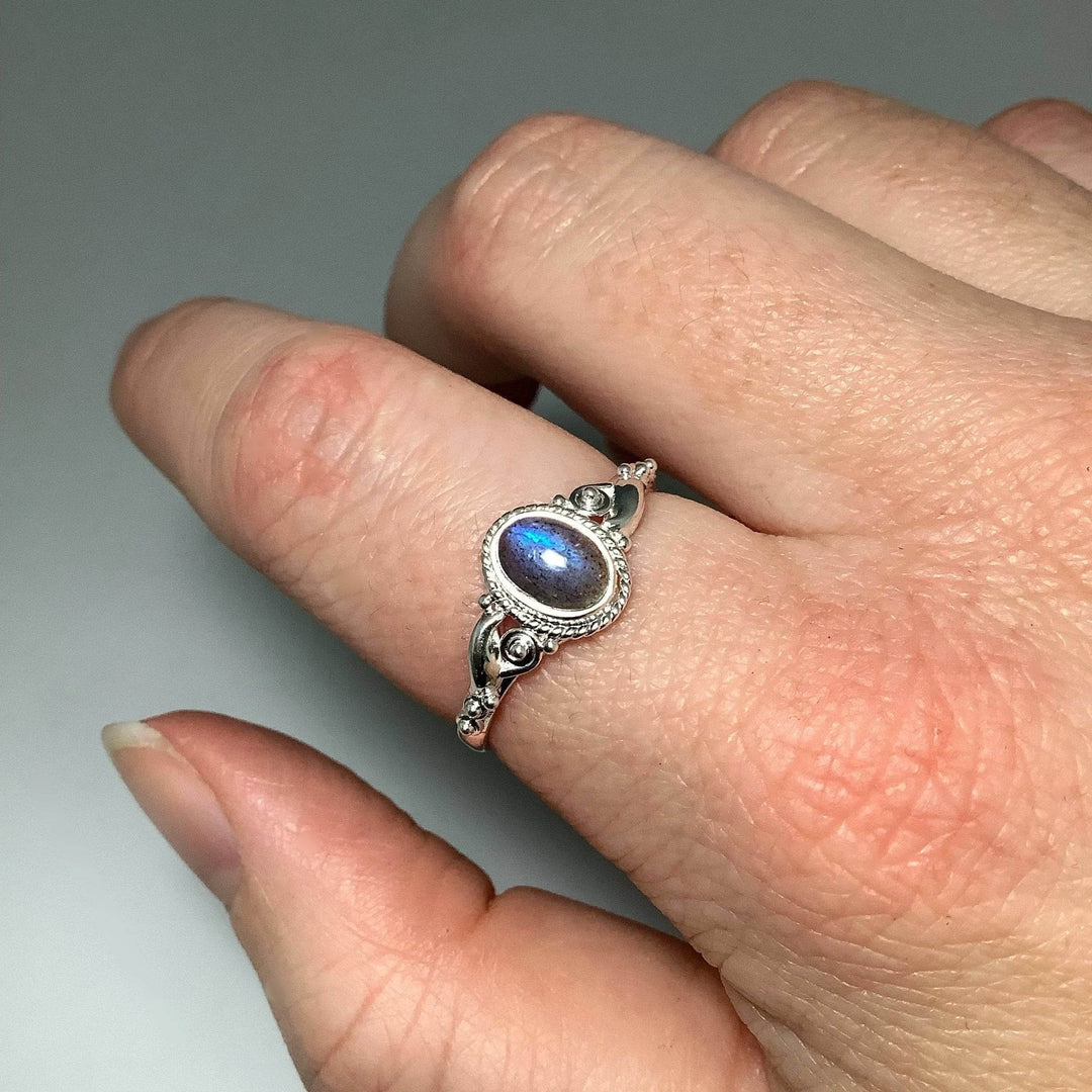 Labradorite Ring-Rocks and Gems Canada