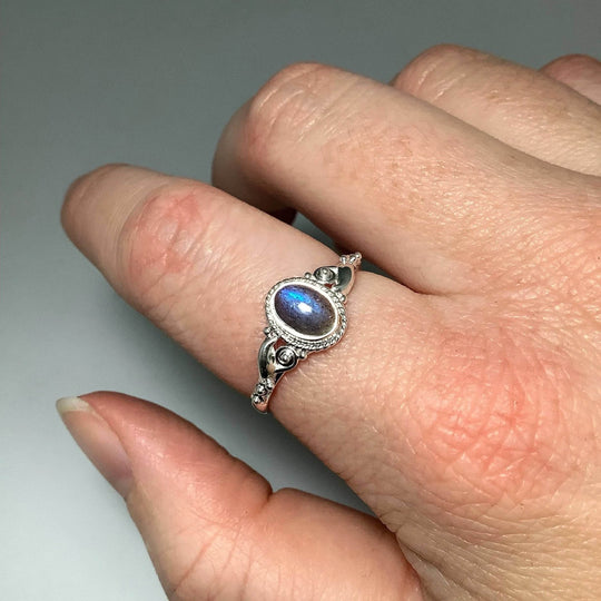 Labradorite Ring-Rocks and Gems Canada
