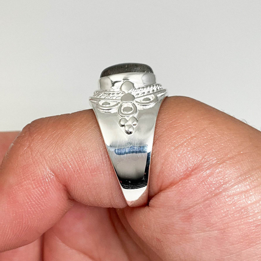 Labradorite Ring-Rocks and Gems Canada