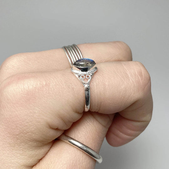 Labradorite Ring-Rocks and Gems Canada