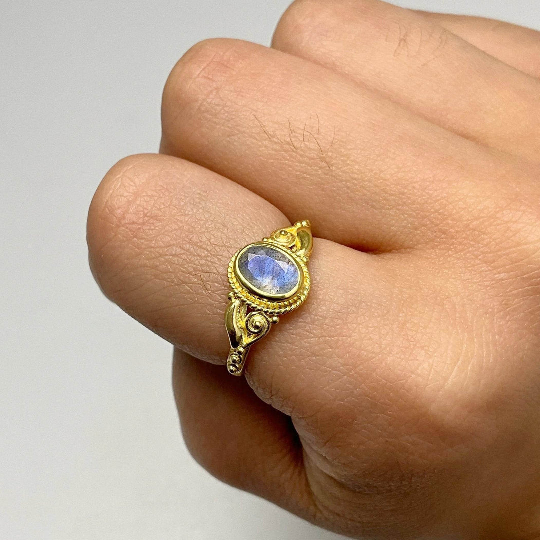 Labradorite Ring-Rocks and Gems Canada