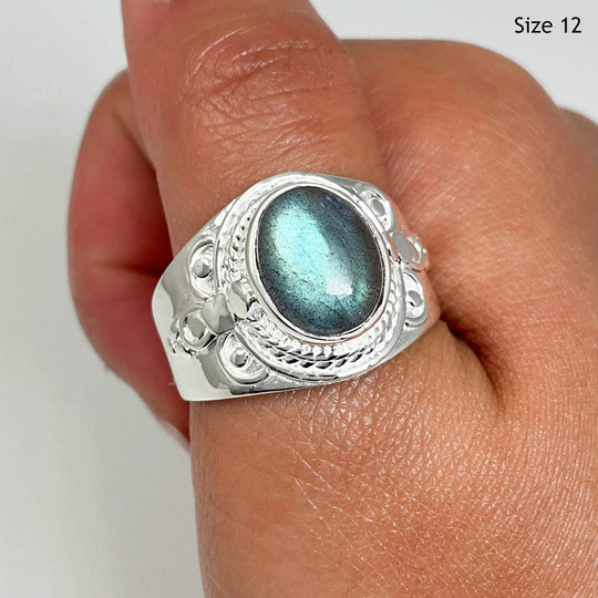 Labradorite Ring-Rocks and Gems Canada