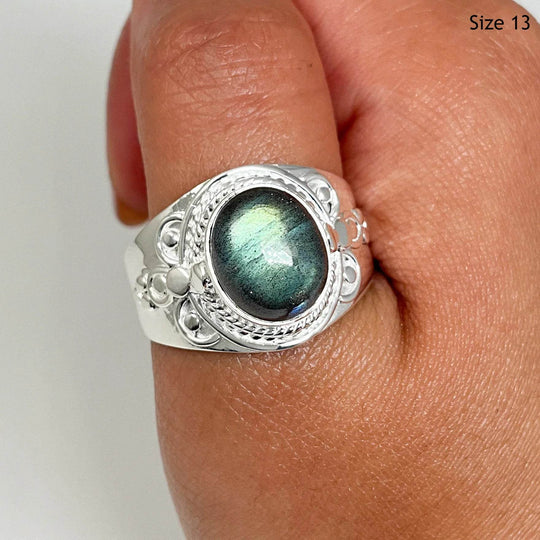 Labradorite Ring-Rocks and Gems Canada