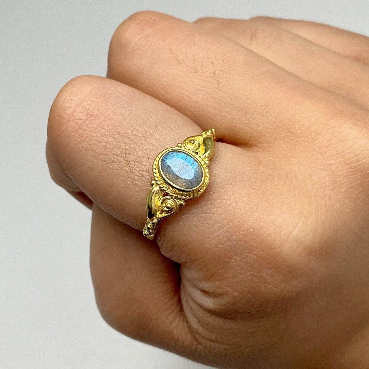 Labradorite Ring-Rocks and Gems Canada