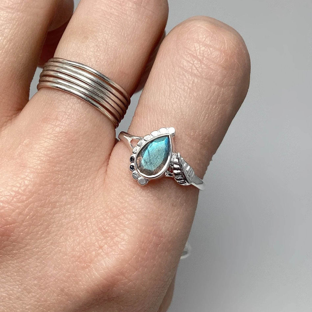 Labradorite Ring-Rocks and Gems Canada